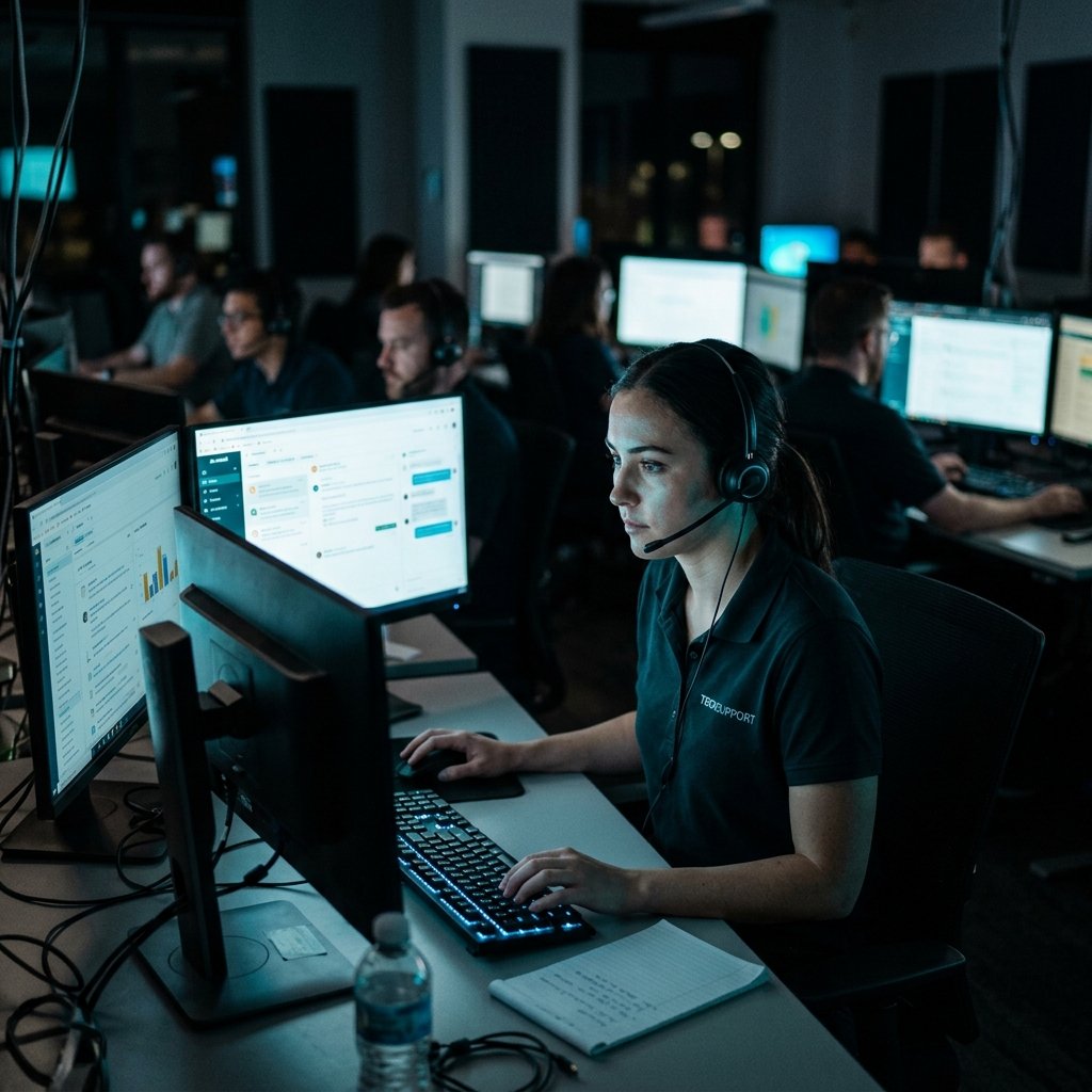 GlidedMatrix 24/7 support team